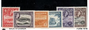 Antigua 111-116 Short set. Mint hinged