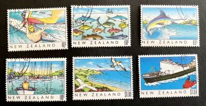 New Zealand: 1989, New Zealand Heritage (series 3) The Sea, Fine Used Set