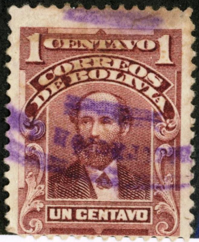 BOLIVIA #70, USED - 1901 - BOLIVIA03