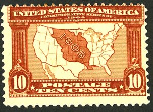 U.S. #327 MINT OG HR