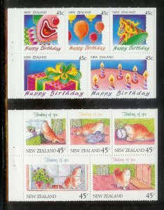 NEW ZEALAND Sc#1044-1053 Complete Mint Never Hinged Set
