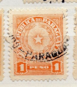 Paraguay 1942-43 Early Issue Fine Used 1P. NW-177892