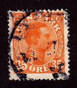 Denmark 114 King Christian X 1913