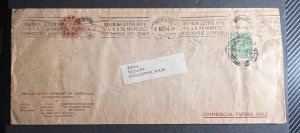 1964 Australia Cover Melbourne Vic to Singleton NSW Commercial Papers