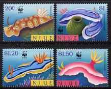 NIUE - 1999 - WWF, Endangered Species - Perf 4v Set - Mint Never Hinged