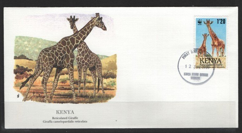 Kenya Sc 491 Reticulated Giraffe  L362