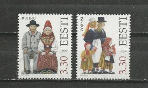 Estonia Scott catalogue #325-326 Mint NH