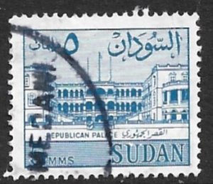 SUDAN 1975-79 5m PALACE UNMWKD Pictorial Sc 146a VFU