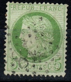 France #53  F-VF Used CV $7.50 (X6053)