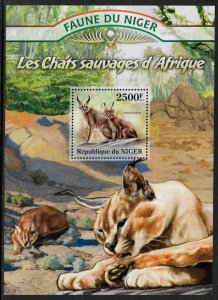 Niger #1158 MNH S/Sheet - Wild Animals