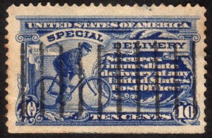 1911, US 10c, Used, Sc E8, Special Delivery