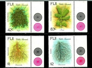 ES-1411 FIJI 1994 EDIBLE SEAWEEDS SCOTT 707-710 SET OF 4 MNH $10.10