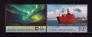 AUSTRALIAN ANTARCTIC TERR Sc# L81 - L82 MNH FVF Set2 Lights