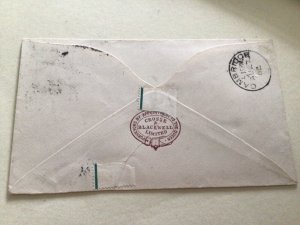 Queen Victoria 1902 Cross & Blackwell Ltd envelope Cambridge A13836