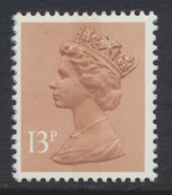 GB  Machin 13p SG X900 1 center band SC# MH83  MNH  1984 see scan & details