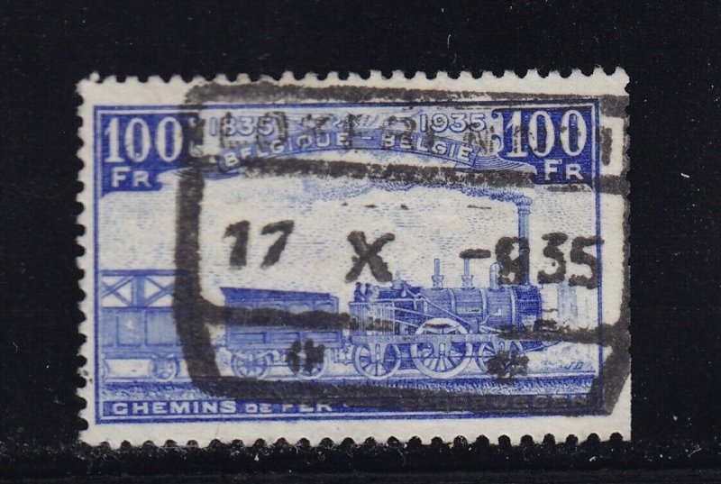 Belgium Scott # Q207 VF used neat cancel nice color scv $ 63 ! see pic !