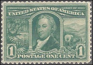 323 Mint,OG,LH... SCV $22.50