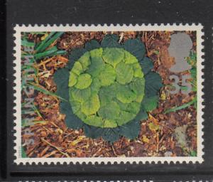 Great Britain 1995 MNH Scott #1594 35p Hazel leaves - Sculptures by Andy Gold...