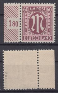Germany 1945 Sc#3N18 Mi#33 aA mnh signed BPP (AB1256)