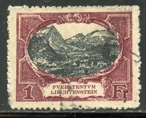 Liechtenstein # 69, Used.