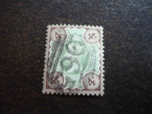 Stamps - Great Britain - Scott# 116 - Used Part Set of 1 Stamp