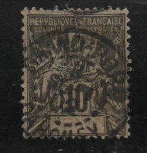 Benin Scott 37 perf 14x13.5 Used stamp