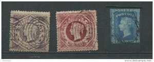 Australia New South Wales 1856-6 Sc  33 40  42 Used