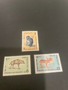 Afghanistan sc 754-756 MNH comp set