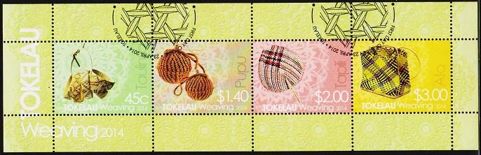 Tokelau. 2014 Miniature Sheet.  Fine Used