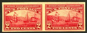 U.S. #373 MINT PAIR OG LH