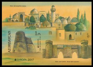 2017 Azerbaijan 1195/B176b Europe CEPT (edition 200) 130,00 €