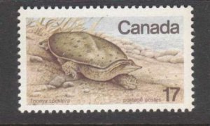 CANADA  813  ENDANGERED WILDLIFE  17¢  SINGLE  MNH  SHERWOOD STAMP