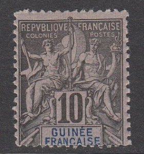 French Guinea 5 MH CV $8.00