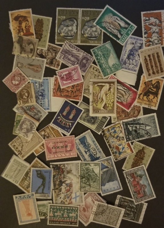 GREECE Used Stamp Lot T4859