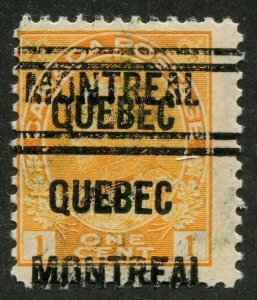 Canada Precancel MONTREAL 6-105-D