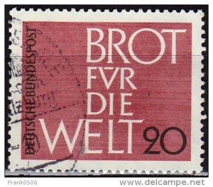 Germany 1962, Bread for the World, 20pf, used