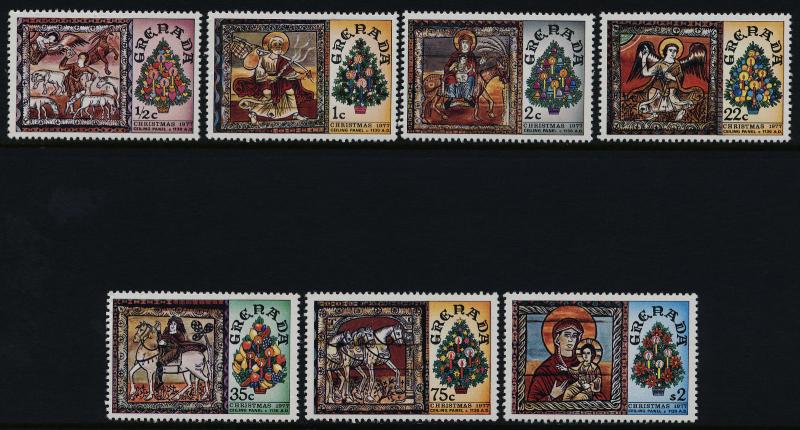 Grenada 813-20 MNH Christmas, Paintings, St Martin's Church