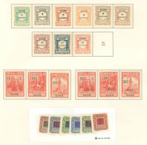 Portuguese Guinea #J30/J45 Unused Single