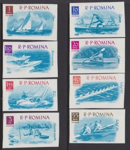 1478-85 1962 Boats Imperf  MNH