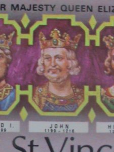 ​ST. VINCENT-1977 SC#484- SILVER JUBILEE OF QUEEN ELIZABETH II MNH SHEE VF