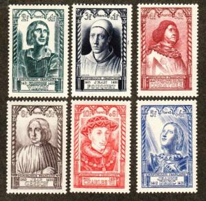 France # B207-B212 Mint!