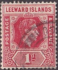 Leeward Islands #105 Used