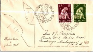 Netherlands, Worldwide First Day Cover