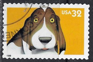 US ~ Scott # 3230 ~ Used ~ Dog