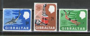 Gibraltar 200-202 MNH