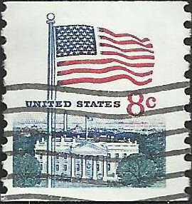 Single 34c Flag (UWS) SA US 3550A Spaces MNH F-VF | United States, General  Issue Stamp