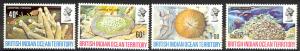 British Indian Ocean Territory Sc# 44-47 MNH 1972 Corals