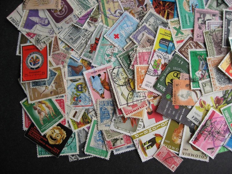 Colombia collection 260 different Used check them out! 