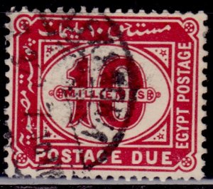 Egypt, 1921-22, Postage Due, Numeral in oval, 10m, sc#J25, used