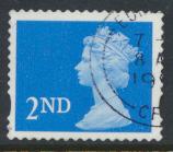 Great Britain SG 1976  SC# MH294 Machin 2nd class Blue  Used  